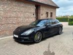 porsche panamera sport turismo btw wagen, Auto's, Porsche, Automaat, Zwart, Leder, Dealer onderhouden