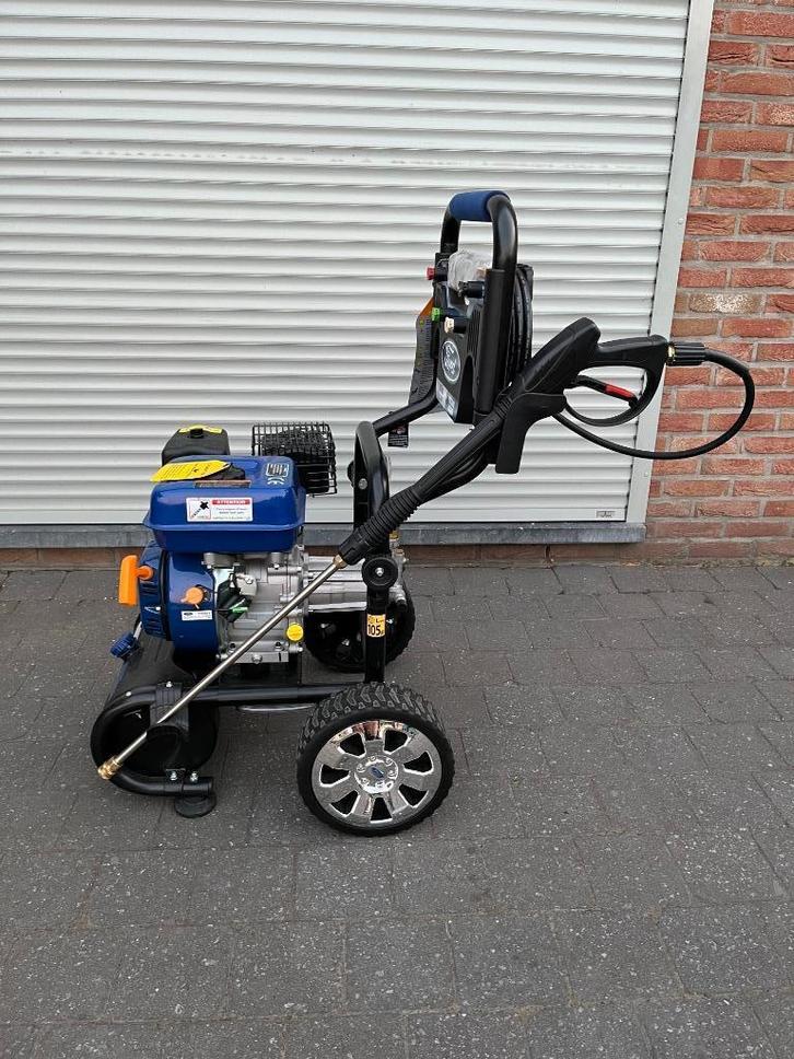 Splinternieuwe Ford benzine hogedrukreiniger 5pk 186Bar, Tuin en Terras, Hogedrukreinigers, Nieuw, Benzine, Met regelbare waterdruk