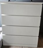 Commode IKEA MALM 4 tiroirs, Maison & Meubles, Comme neuf, Enlèvement