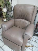 elektrische relax zetel, Huis en Inrichting, Ophalen, Gebruikt, Eenpersoons, Leer
