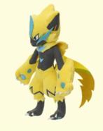 Pokemon grote knuffel Zeraora (25cm), Ophalen of Verzenden, Nieuw