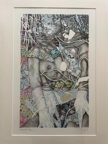 'Ancolie' (1983) - genummerd (58/300) - Pierre Vlerick beschikbaar voor biedingen