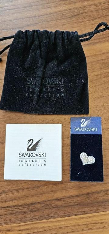swarovski, broche, hartje, nieuw, certificaat beschikbaar voor biedingen