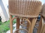 Barkruk vincent sheppard lloyd loom collection (6 stuks), Ophalen of Verzenden, Gebruikt, Riet of Rotan, Vijf, Zes of meer stoelen