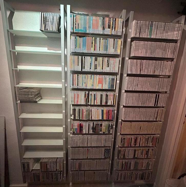 Set van 3 CD-rekken, Huis en Inrichting, Kasten | Wandmeubels, Ophalen