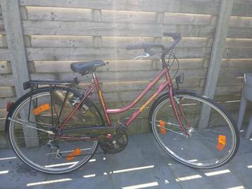 Minerva damesfiets, Fietsen en Brommers, Gebruikt, Versnellingen, 50 tot 53 cm, Ophalen