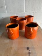 Bloempotten te koop alle kleuren en grotes, Tuin en Terras, Ophalen, Gebruikt, Rond, Binnen