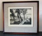 Ets Hebbelinck ( Damse Vaart ), Antiek en Kunst, Kunst | Etsen en Gravures, Ophalen of Verzenden