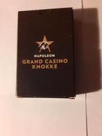 Nieuwe boek speelkaarten, Grand Casino Knokke, Napoleon, Nieuw, Een of twee spelers, Ophalen of Verzenden, Cartamundi