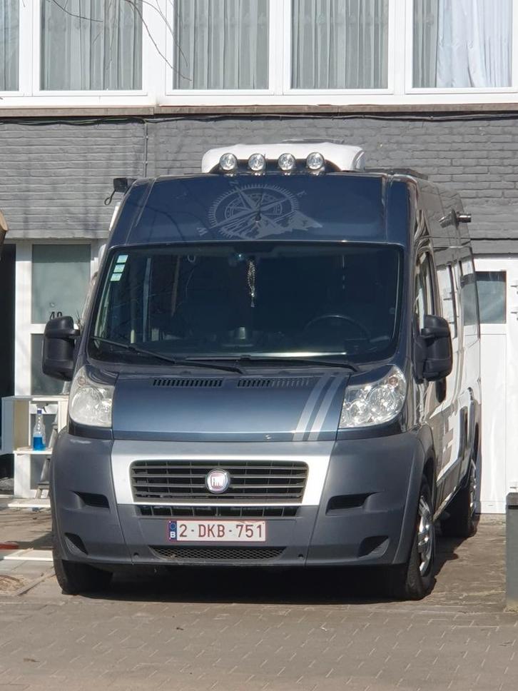 Mobilhome fiat ducato 2.8 180 pk, Caravans en Kamperen, Mobilhomes, Bedrijf, tot en met 3, Buscamper of Camperbus, Fiat, Diesel