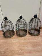 3 decoratieve vogelkooien, Huis en Inrichting, Ophalen, Zo goed als nieuw