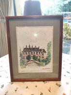 Aquarel Joël Verbeke , Sierteeltmuseum Zaffelare., Antiek en Kunst, Ophalen