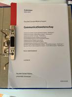 Cours de sciences de la communication Heidi Vandenbosch, Livres, Livres d'étude & Cours, Comme neuf, Enlèvement ou Envoi
