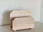 Vintage travertine krantenhouder, Ophalen