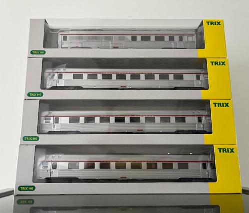 TRIX 23408 - TEE "ETOILE DU NORD" - COFFRET 1 - 2 RAILS NEW, Hobby en Vrije tijd, Modeltreinen | H0, Zo goed als nieuw, Treinset