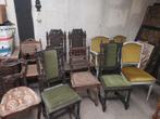 Oude antieken stoelen, Ophalen