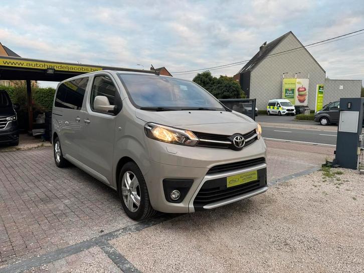 TOYOTA PROACE * 8 ZITPL * AUT * AUT SCHUIFDEUREN *FULL OPTIE, Auto's, Toyota, Bedrijf, Te koop, ProAce, Achteruitrijcamera, Adaptive Cruise Control