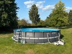 Intex XTR zwembad 7m doormeter x 1m32 hoogte, Tuin en Terras, Rond, 300 cm of meer, Zo goed als nieuw, Ophalen