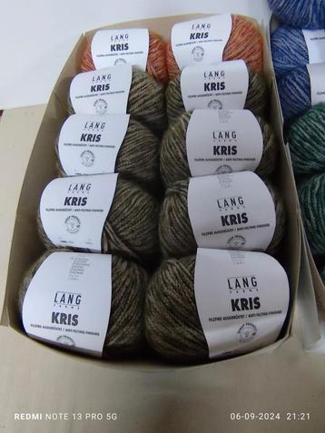 LANG yarns. KRIS. NIEUW.