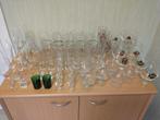 assortiment van een 40 tal glazen voor 6 €, Verzamelen, Glas en Drinkglazen, Zo goed als nieuw, Ophalen
