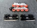 2 paar schaatsen & roller blades zonder schoen, Sport en Fitness, Ophalen of Verzenden, Zo goed als nieuw