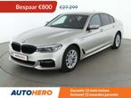 BMW 5 Serie 530 530e M Sport (bj 2018, automaat), Auto's, BMW, Achterwielaandrijving, Gebruikt, Zwart, Leder