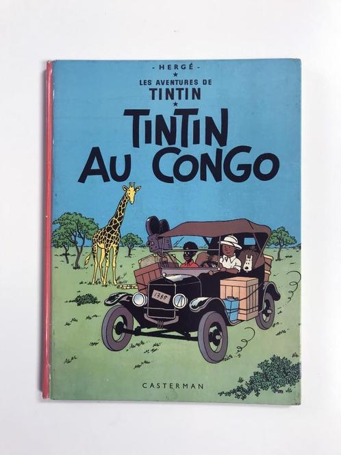 TINTIN au CONGO, Boeken, Stripverhalen, Gelezen, Eén stripboek, Ophalen of Verzenden