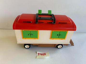 PLAYMOBIL P418: WOONWAGEN, Enlèvement ou Envoi