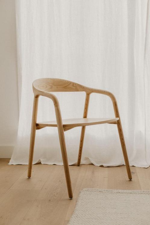 Set The R'chair - Design Stoelen (Artisan) - Nieuw, Huis en Inrichting, Stoelen, Nieuw, Vijf, Zes of meer stoelen, Hout, Bruin