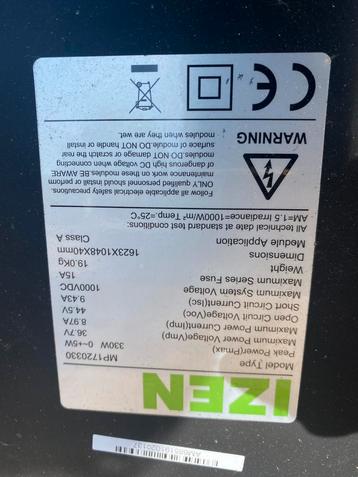 Partij zonnepanelen beschikbaar voor biedingen