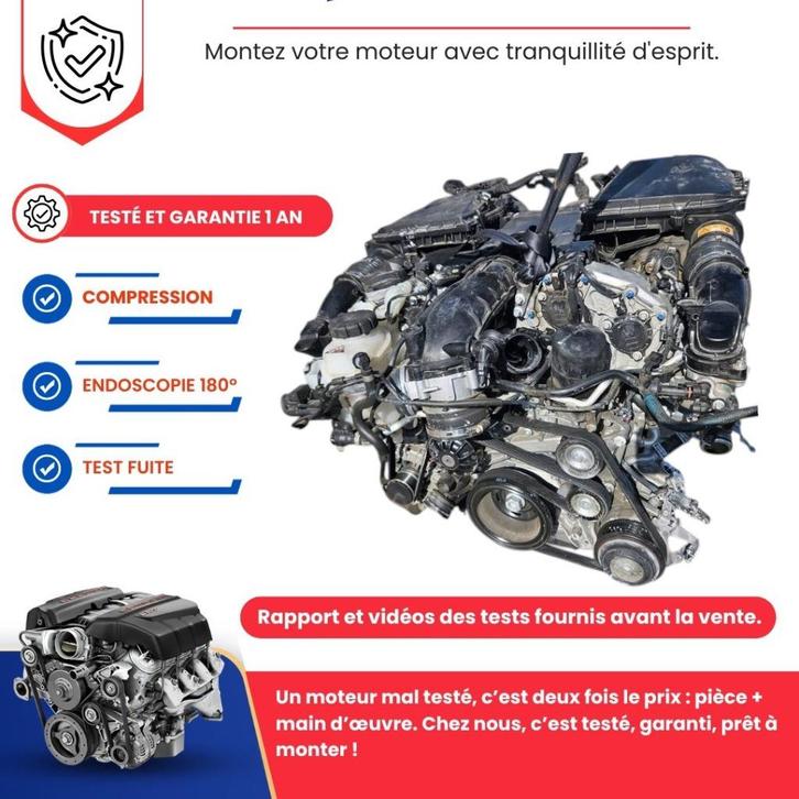 Complete motor Mercedes klasse c c43 w205/, Auto-onderdelen, Motor en Toebehoren, Mercedes-Benz, Nieuw, Ophalen of Verzenden