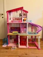 Barbie poppenhuis + Extra auto cabrio pakket, Enfants & Bébés, Comme neuf, Maison de poupées, Enlèvement ou Envoi