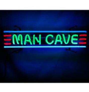 Mancave neon en veel andere man cave decoratie bar neons, Enlèvement ou Envoi, Neuf, Table lumineuse ou lampe (néon)