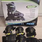 rollerskates maat 32 - 35 plus bescherming 12euro, Kinderen en Baby's, Speelgoed | Overig, Ophalen, Gebruikt, Jongen of Meisje