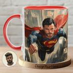 Mug personnalisé Superman – Votre photo en héros, Neuf, Uni, Céramique, Tasse(s) et/ou soucoupe(s)