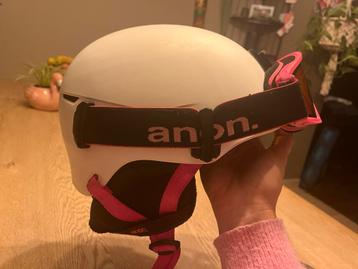 Ski/Snowboard kinderhelm+goggle (52-55 L/XL) beschikbaar voor biedingen
