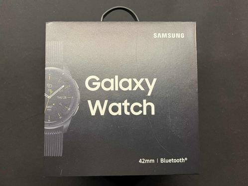 Samsung Galaxy Watch - Smartwatch - 42 mm - Zwart, Handtassen en Accessoires, Smartwatches, Zo goed als nieuw, Android, Zwart
