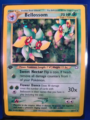 Bellossom 3/111 - Neo Genesis (1st edition) beschikbaar voor biedingen