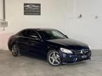 ***Mercedes C180d Pack Amg Garantie 12 maanden, Auto's, Automaat, 4 cilinders, Blauw, Bedrijf