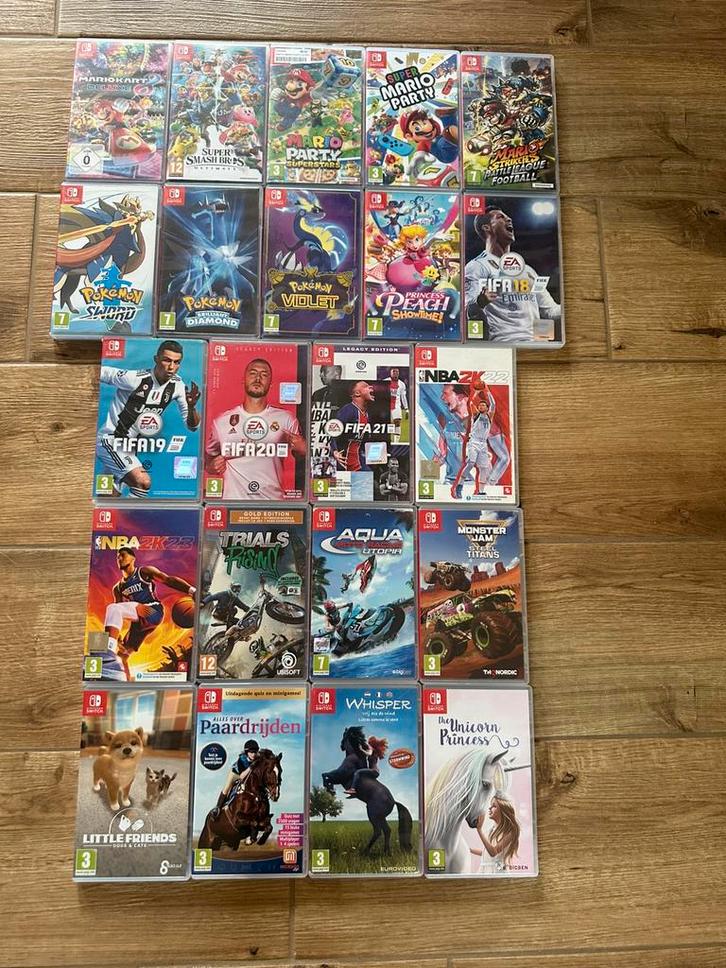 Nintendo switch games, Games en Spelcomputers, Games | Nintendo Switch, Gebruikt, Ophalen of Verzenden