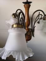 Luchters, Huis en Inrichting, Lampen | Kroonluchters, Ophalen, Gebruikt, Glas