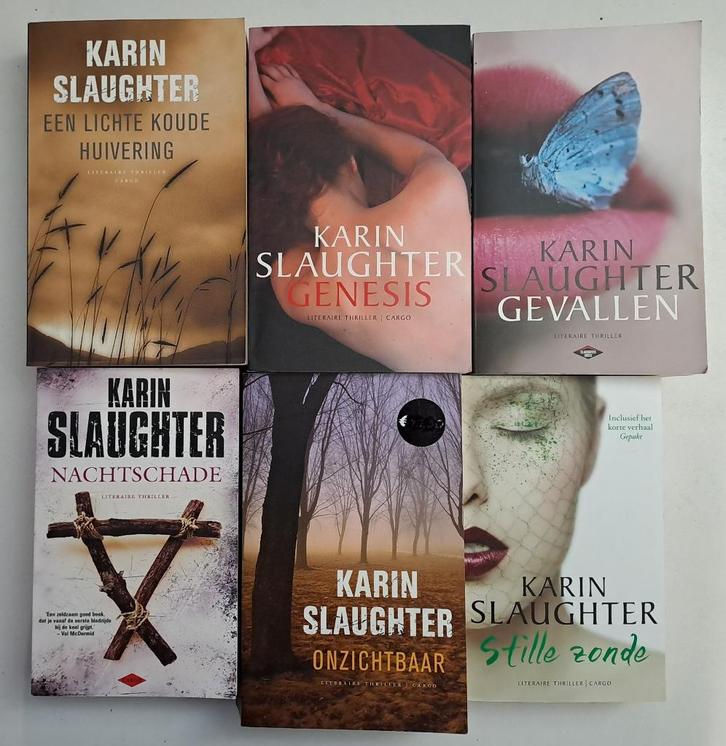 Boeken Karin Slaughter, Boeken, Thrillers, Gelezen, Ophalen of Verzenden