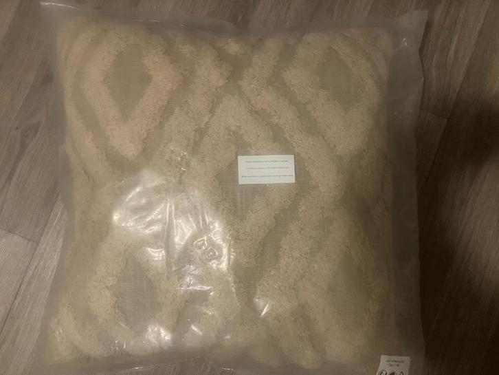 Tiseco SAHARA bohemian design kussens, Huis en Inrichting, Woonaccessoires | Kussens, Nieuw, Beige, Vierkant, Ophalen of Verzenden