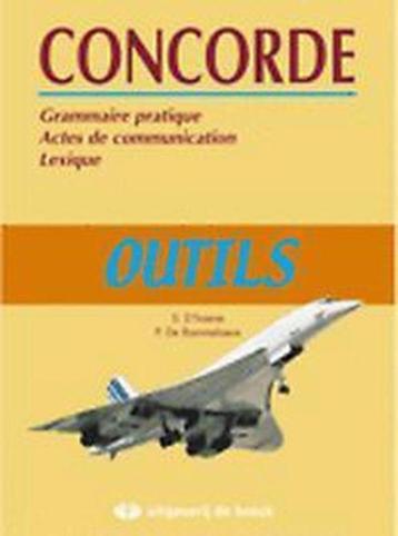 boek: Outils, grammaire pratique/Concorde, Enlèvement ou Envoi, Utilisé, Secondaire, Français
