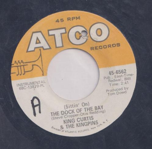 King Curtis & The Kingpins – The dock of the bay / This is s, CD & DVD, Vinyles Singles, Utilisé, Single, Pop, 7 pouces, Enlèvement ou Envoi