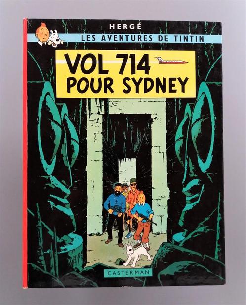 Tintin - Vol 714 pour Sydney (1968, 2e tirage, 4e plat B-37), Livres, BD, Utilisé, Une BD, Enlèvement