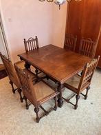 eetkamer, Huis en Inrichting, Ophalen, Gebruikt, Antiek, 6 tot 8 stoelen