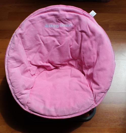 Chaise Happy House avec housse rose, Animaux & Accessoires, Paniers pour chiens, Comme neuf, Autre, Enlèvement ou Envoi