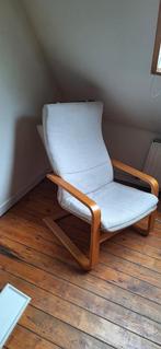 Chaise + table 60x60 Relaxante IKEA. BON ETAT!, Comme neuf, Enlèvement ou Envoi