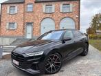 Audi Q8 50TDI 3x s-line Full Black  RS zetels Pano, Auto's, Automaat, Q8, Zwart, Leder